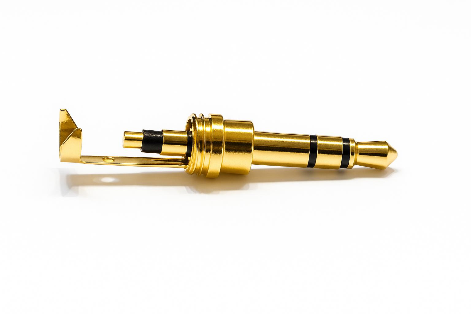 3.5mm Gold Stereo Jak